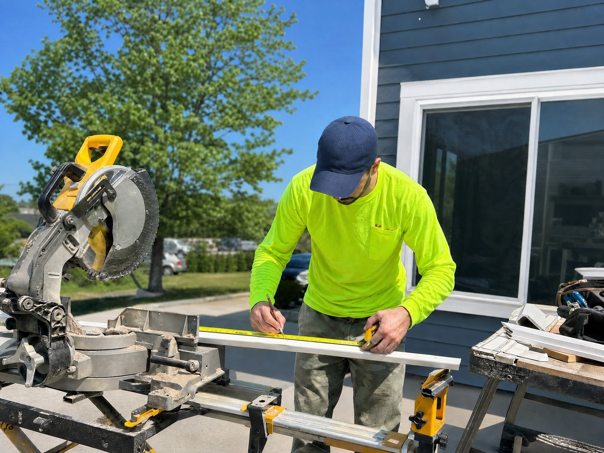 Trim preparation and repair process