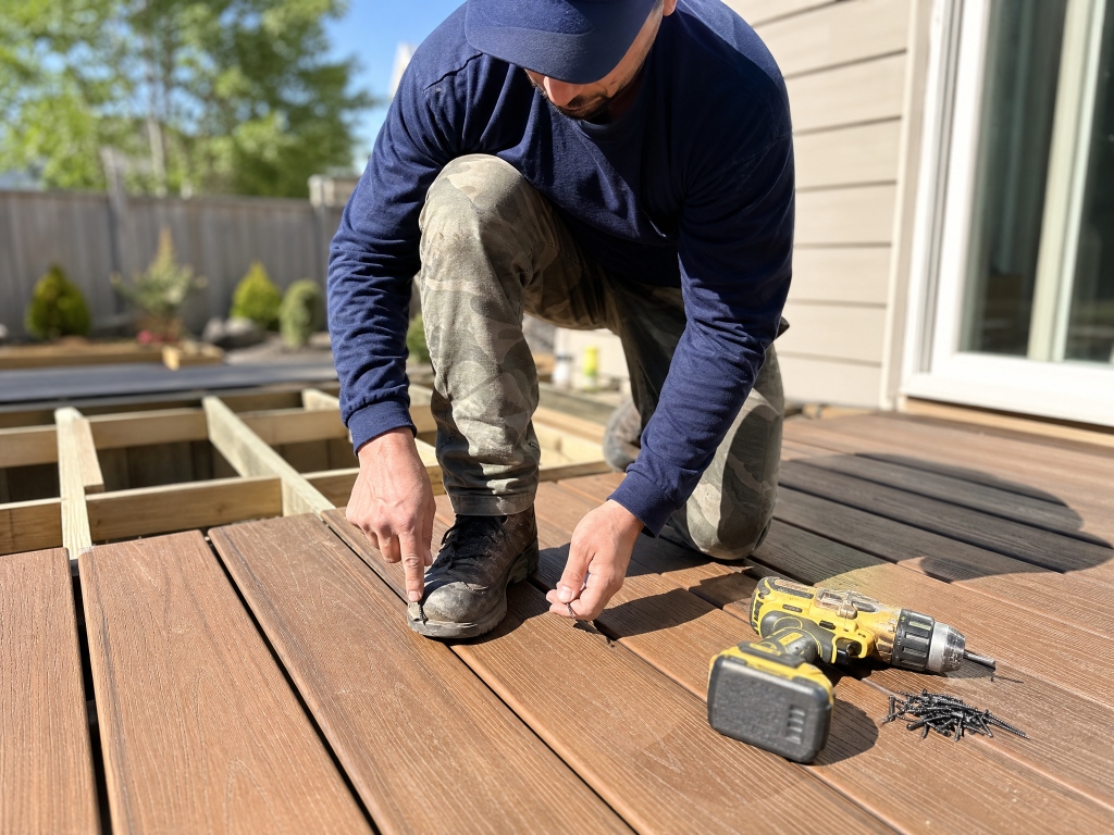 Inspection and planning for decking work